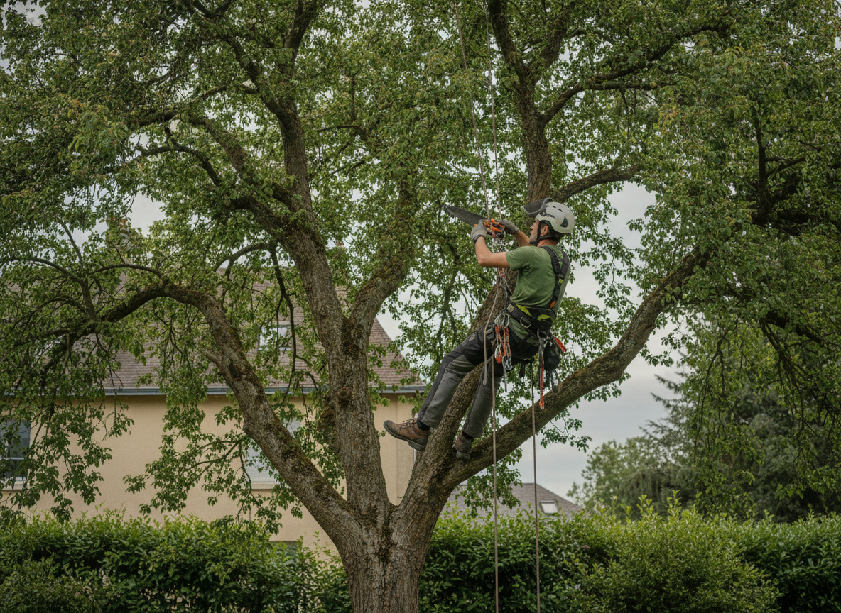 Élagage d'arbres à Nantes, Arboriste certifié pour votre houppier